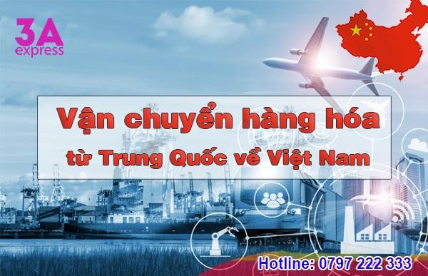 Vận chuyể hàng Trung Quốc về Việt Nam