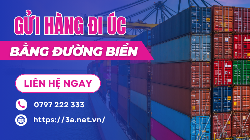 Dịch vụ gửi hàng đi Úc bằng đường biển nhanh chóng giá rẻ 1 Gửi hàng đi Úc bằng đường biển